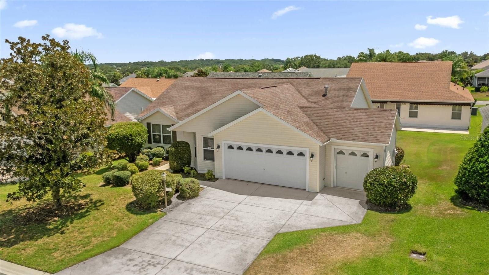 Aerial view of 769 Yemassee Loop, The Villages